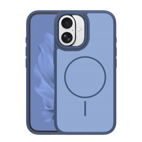 Nakładka Frame Thin Mag do iPhone 16 6,1" ciemnoniebieska