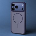 Nakładka Frame Thin Mag do iPhone 16 Pro 6,3" ciemnoniebieska