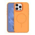 Nakładka Frame Thin Mag do iPhone 16 Pro 6,3" pomarańczowa