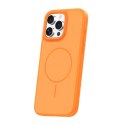 Nakładka Frame Thin Mag do iPhone 16 Pro 6,3" pomarańczowa