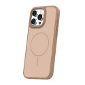Nakładka Frame Thin Mag do iPhone 16 Pro Max 6,9" brązowa