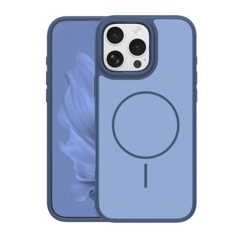Nakładka Frame Thin Mag do iPhone 16 Pro Max 6,9" ciemnoniebieska