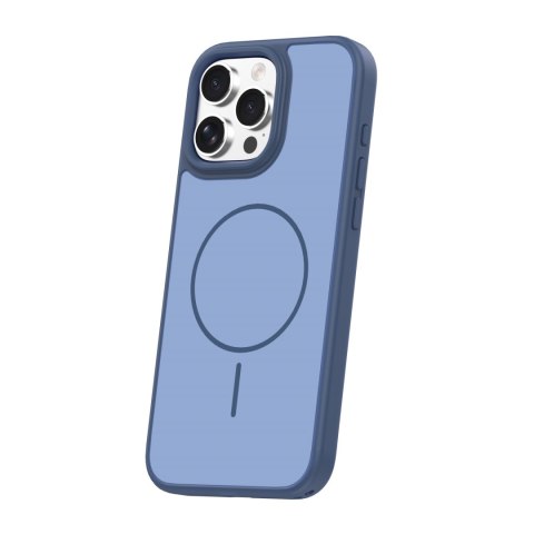Nakładka Frame Thin Mag do iPhone 16 Pro Max 6,9" ciemnoniebieska