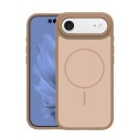 Nakładka Frame Thin Mag do iPhone 17 Air 6,6" brązowa