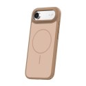 Nakładka Frame Thin Mag do iPhone 17 Air 6,6" brązowa