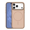 Nakładka Frame Thin Mag do iPhone 17 Pro Max 6,9" / 18 Pro Max 6,9" brązowa