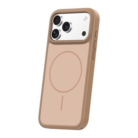 Nakładka Frame Thin Mag do iPhone 17 Pro Max 6,9" / 18 Pro Max 6,9" brązowa