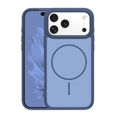 Nakładka Frame Thin Mag do iPhone 17 Pro Max 6,9" / 18 Pro Max 6,9" ciemnoniebieska