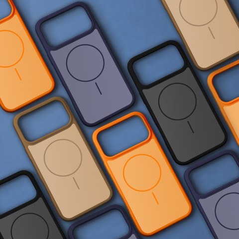 Nakładka Frame Thin Mag do iPhone 17 Pro Max 6,9" pomarańczowa