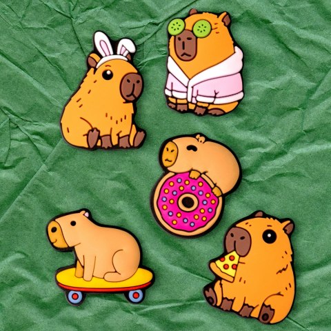 Sticker 3D Capybara zestaw 5 szt