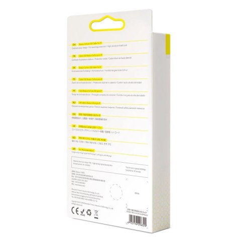 Kabel Baseus Cafule USB-A / Lightning 2A QC 3.0 3 m - czarno-złoty