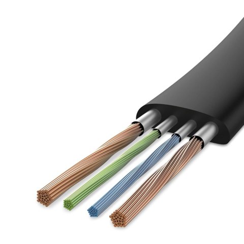 Kabel Baseus Nimble USB-A / Lightning 2A 0.23 m - czarny
