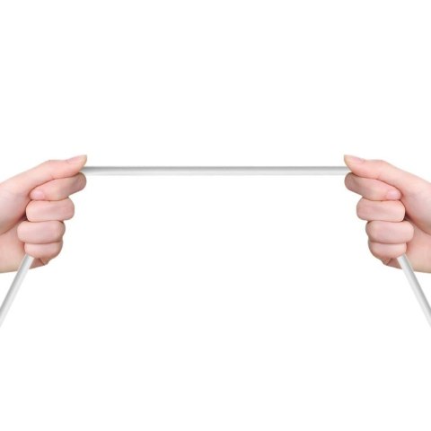 Dudao przewód kabel micro USB 2.4A 2m biały (L4M 2m white)