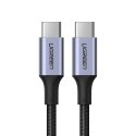 Kabel Ugreen US316 70429 USB-C - USB-C PD QC FCP 100W 5A 480Mb/s 2m - szary
