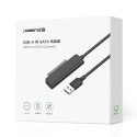 Ugreen adapter przejściówka dysku HDD SSD 2,5'' SATA III 3.0 - USB 3.2 Gen 1 (USB 5 Gbps) czarny (70609 CM321)