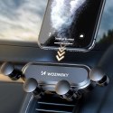 Wozinsky uchwyt na telefon do samochodu grawitacyjny na kratkę wentylacyjną czarny (WCH-05)