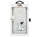 Etui Karl Lagerfeld Choupette Fun na Samsung Galaxy M21 - przezroczyste