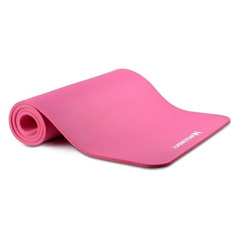 Wozinsky mata do ćwiczeń 181 x 63 x 0,9 cm gruba mata gimnastyczna do jogi różowa