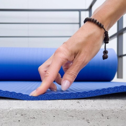 Wozinsky mata do ćwiczeń 181 x 63 x 0,9 cm gruba mata gimnastyczna do jogi różowa