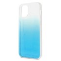 Etui Mercedes Transparent Line na iPhone 12 Pro Max - niebieskie