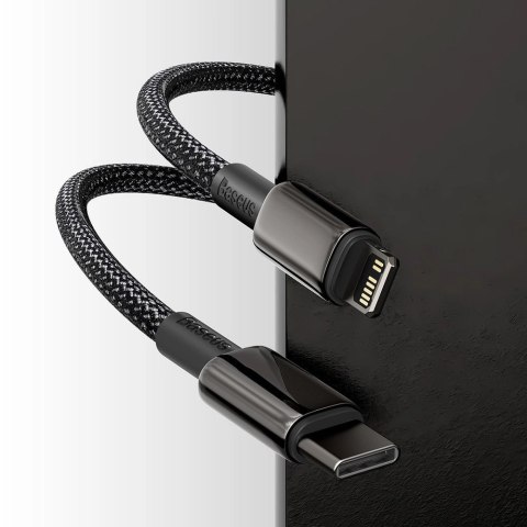 Kabel Baseus CATLWJ-A01 Lightning - USB-C PD 20W 480Mb/s 2m - czarny