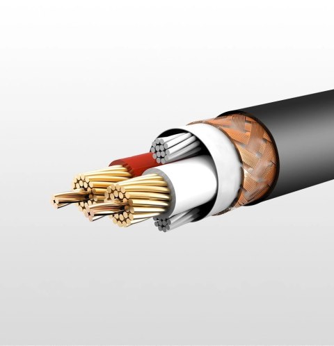 Kabel Ugreen AV130 66717 audio XLR (żeński) - XLR (męski) do mikrofonu / wzmacniacza 2m - czarny