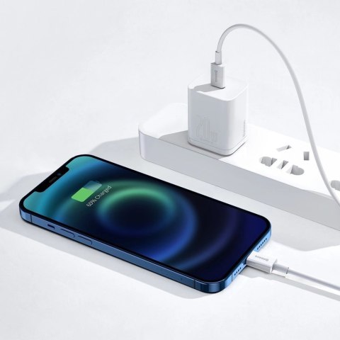 Kabel Baseus Superior Series USB-C / Lightning PD 20W 1 m - biały