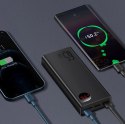 Baseus Adaman powerbank 2x USB / 1x USB Typ C / 1x micro USB 20000mAh 65W Quick Charge 3.0 Power Delivery czarny (PPIMDA-D01)