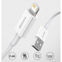 Baseus Superior kabel USB - Lightning 2,4A 1 m Niebieski (CALYS-A03)