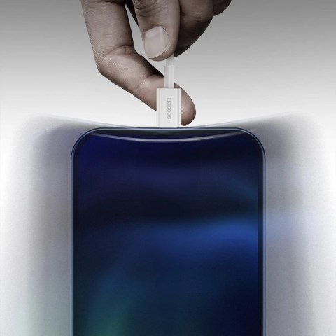 Baseus Superior kabel USB - Lightning 2,4A 1 m Niebieski (CALYS-A03)