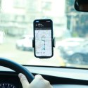 Joyroom samochodowy uchwyt na telefon z teleskopowym wysuwanym ramieniem na deskę rozdzielczą i szybę czarny (JR-ZS259)