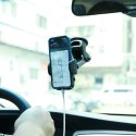 Joyroom samochodowy uchwyt na telefon z teleskopowym wysuwanym ramieniem na deskę rozdzielczą i szybę czarny (JR-ZS259)
