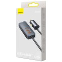 Baseus Share Together ładowarka samochodowa 2x USB / 2x USB Typ C 120W PPS Quick Charge Power Delivery szary (CCBT-A0G)