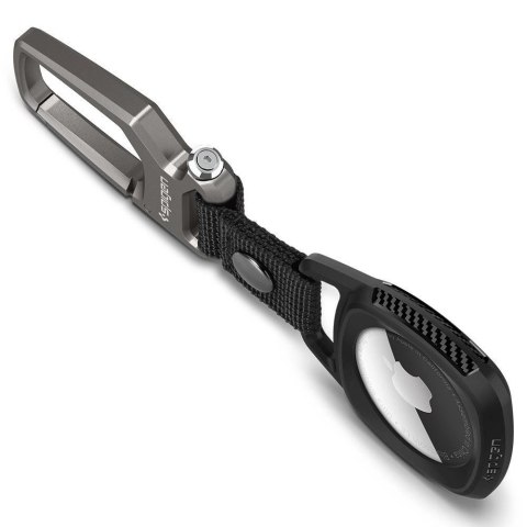 Etui Spigen Rugged Armor na Apple AirTag - czarny mat