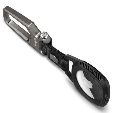 Etui Spigen Rugged Armor na Apple AirTag - czarny mat