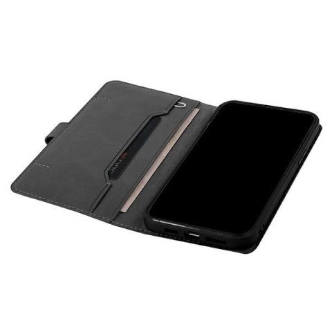 Etui Uniq Journa na iPhone 12 / iPhone 12 Pro - szare