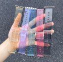 Pasek silikonowy bransoleta bransoletka Strap Light do zegarka Apple Watch 42 / 44 mm - fioletowy