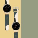 Pasek Strap Moro do Samsung Galaxy Watch 40 / 41 / 42 / 43 / 44 mm silikonowa bransoletka opaska do zegarka - wzór 13