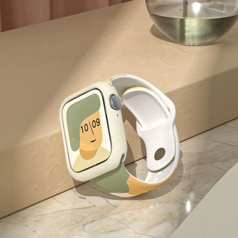 Silikonowy pasek Strap Moro bransoletka do zegarka opaska do Apple Watch 42 / 44 / 45 / 49 mm - wzór 5