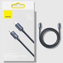 Kabel Baseus CAJY000203 Lightning - USB-C PD 20W 480Mb/s 1,2m - niebieski
