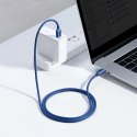 Kabel Baseus CAJY000603 USB-C - USB-C PD 100W 5A 480Mb/s 1,2m - niebieski