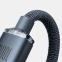 Kabel Baseus CAJY000603 USB-C - USB-C PD 100W 5A 480Mb/s 1,2m - niebieski