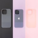 Kingxbar Plain Series etui pokrowiec do iPhone 13 Pro silikonowa obudowa fioletowy