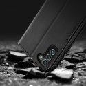 Dux Ducis Hivo skórzane etui z klapką pokrowiec ze skóry naturalnej portfel na karty i dokumenty Samsung Galaxy S22+ (S22 Plus) 