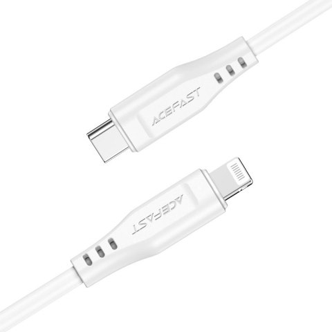 Kabel Acefast C3-01 Lightning - USB-C PD 30W 3A 480Mb/s 1,2m - biały