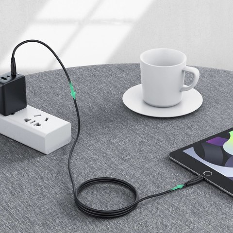 Kabel Acefast C3-01 Lightning - USB-C PD 30W 3A 480Mb/s 1,2m - biały
