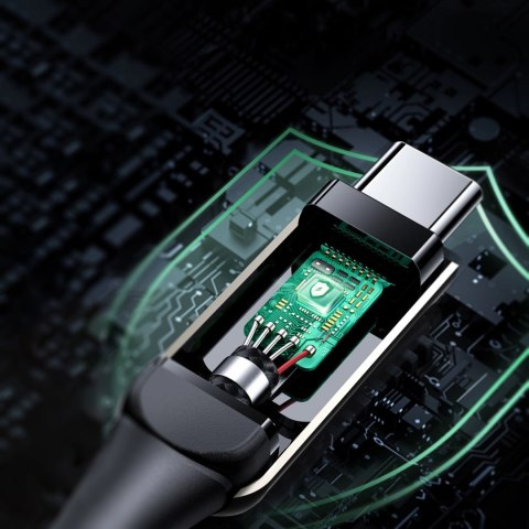 Kabel Acefast C6-03 Black USB-C - USB-C PD QC 100W 5A 480Mb/s 2m - czarny