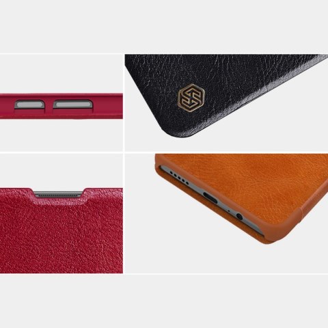 Nillkin Qin Case etui do Xiaomi Redmi Note 11 Pro+ (China) / Redmi Note 11 Pro (China) / Mi11i HyperCharge osłona na aparat kabu