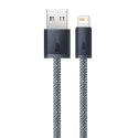 Baseus kabel do iPhone USB - Lightning 2m, 2,4A szary (CALD000516)