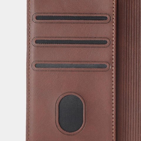 Magnet Case elegancki futerał etui pokrowiec z klapką i funkcją podstawki Samsung Galaxy S22+ (S22 Plus) niebieski
